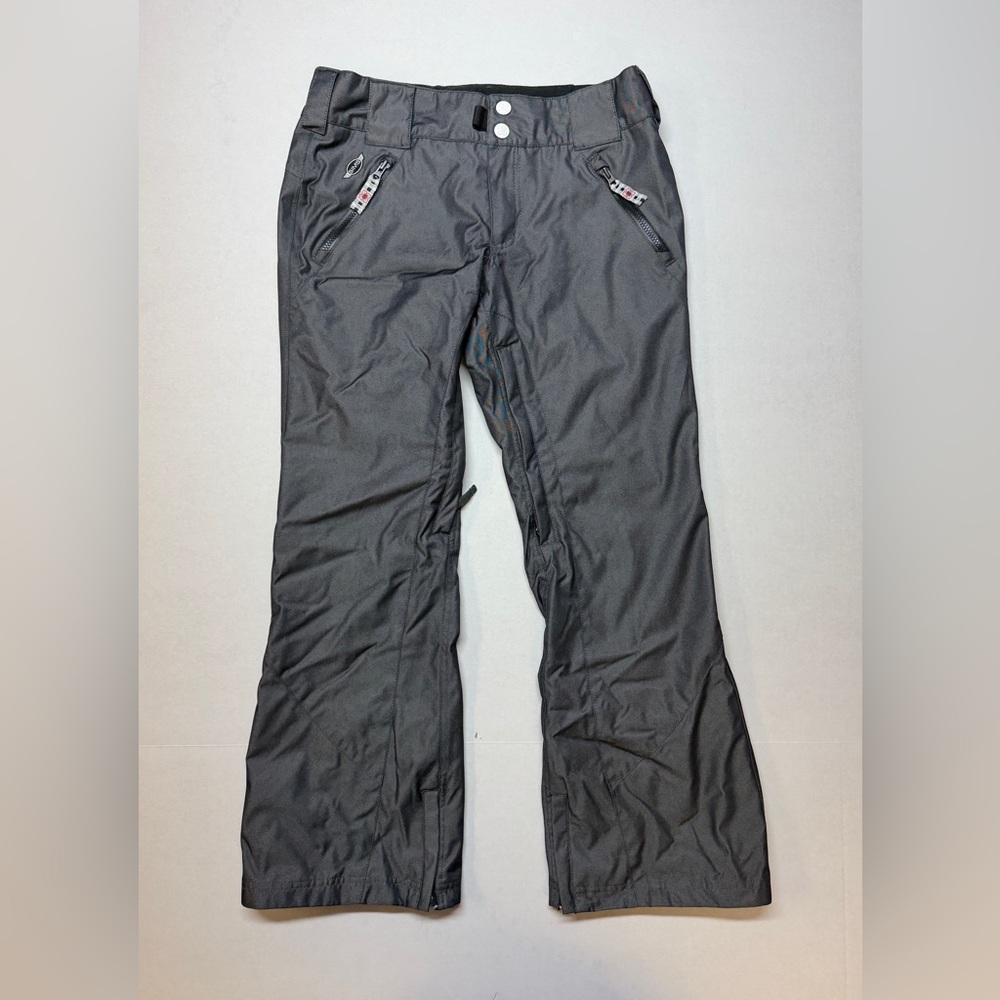 Sims Snowboarding Small Grey Black Winter Snowboard Ski Pants
